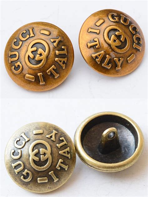 bintage gucci shoe button|Vintage Buttons Gucci .